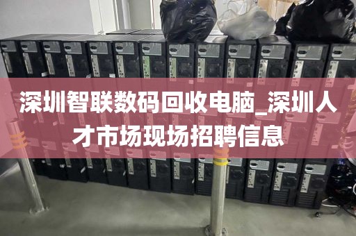 深圳智联数码回收电脑_深圳人才市场现场招聘信息